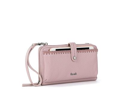 The Sak Iris Large Smartphone Crossbody Bag in Leather, Detachable Wristlet  Strap