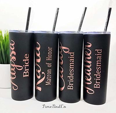 Personalized 40oz Tumbler With Handle Lid and Straw, Insulated Engraved Cup,  Bridesmaid Proposal, Gifts for Her, Corporate Custom Logo 