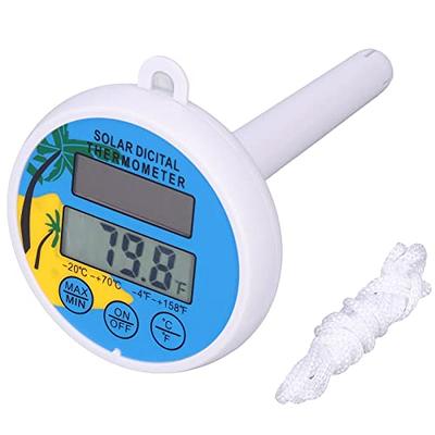 Solar Digital Pool Thermometer Floating, Digital Thermometer, Easy Read, Wireless  Pool Water Thermometer for Swimming Pool, Spa, Hot Tub, Ice Bath, Fish Pond  - Yahoo Shopping