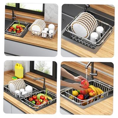 daooap Dish Drying Rack, Dish Racks for Kitchen Counter, Dish