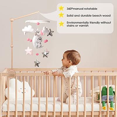  Baby Crib Mobile Arm - HBM 30 Inch Wooden Mobile Arm