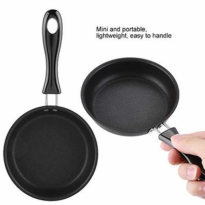 12Cm Small Nonstick Frying Pan for Household Fried Egg Pancakes Round Mini  Saucepan New 