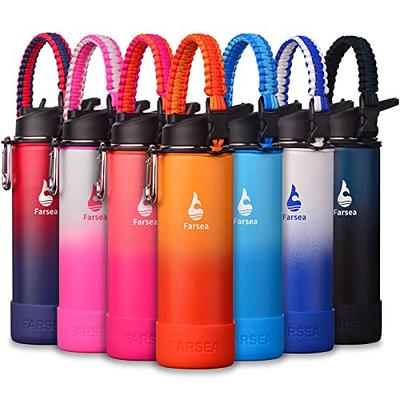 GOPPUS 24 oz Insulated Double Wall Vacuum Water Bottle With Straw Stainless  Steel Sports Water Cup F…See more GOPPUS 24 oz Insulated Double Wall