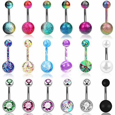 Fake nipple piercing jewelry barbell magnet, CZ diamond, Magnetic