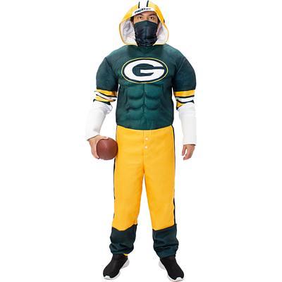 Women's Green Bay Packers Green Game Day Costume Dress Set