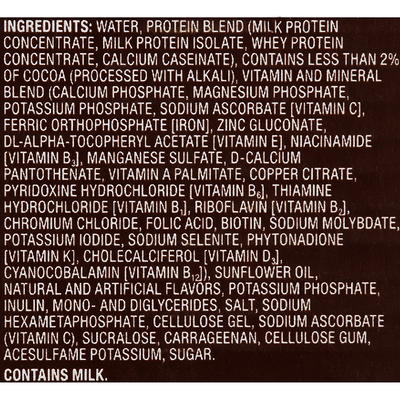 Equate High Performance Protein Shake, Vanilla, 30g Protein, 11 fl oz, 4 Ct