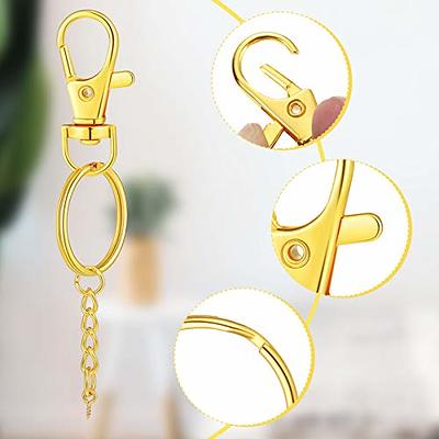 Keychain Hook Clip, 50Pcs Swivel Snap Hook Lobster Claw Clasp Small Metal  Swivel Key Chain Clip Hook Keychain Hardware for Keychain Making, DIY  Crafts, Lanyard Making, Pet Collar - Yahoo Shopping