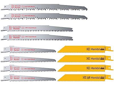 6-Inch Metal/Wood Saw Blades for Reciprocating/Sawzall Saws by KOWOOD for  Dewalt,Bosch, Black & Decker, Makita, 6 PCS - Yahoo Shopping