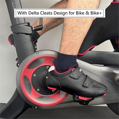  Unisex Cycling Shoes Compatible with Peloton Shimano SPD &  Look ARC Delta, Road Cycling Indoor Riding Shoes, Outdoor Road Bike Shoes  for Men and Women, 41