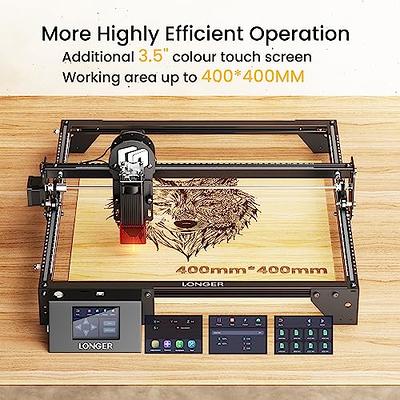 Creality Laser Engraver, 12W Laser Cutter with Air Assist, 120W High  Accuracy Laser Engraving Machine, DIY CNC Machine and Laser Engraver for  Wood and