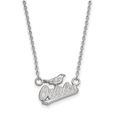 St. Louis Cardinals Alex Woo Women's Little Logo 14kt White Gold & Diamond  Necklace