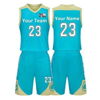  Custom Basketball Uniform Sets with Logo Name Number