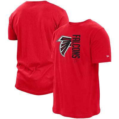 Men's New Era Gray Atlanta Falcons Training Camp Raglan T-Shirt