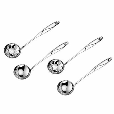 Multifunctional Wheat Straw Soup Ladle, Skimmer, Spoon, Hot Pot Ladle With  Filter, Long Handle, Kitchen Utensils