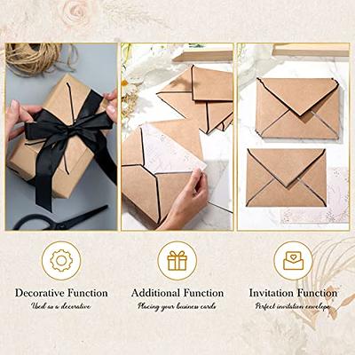 200 Pcs Pre-Folded Vellum Jackets and 200 Pcs Gold Self Adhesive Envelope  Seal Stickers for 5x7 Invitations White Translucent Arts and Crafts Vellum