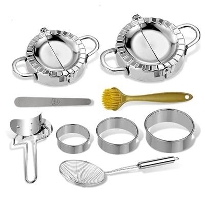 Dumpling and Empanadas Maker Set of 9, Kitchen Tools For Dumpling Maker,  Dumpling Maker Machine, Dumpling
