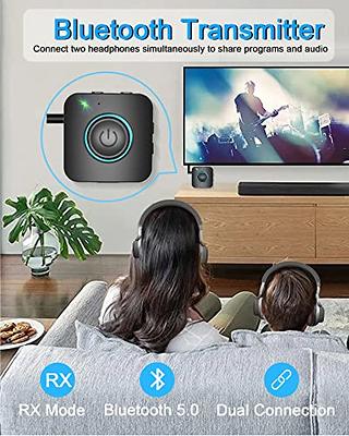 Bluetooth Transmitter Receiver For Tv Headphones Speaker
