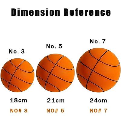 mute basketball size 7 indoor silent