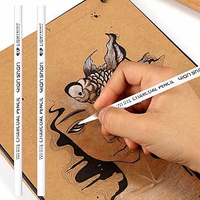 73-Piece Professional Drawing Pencils and Sketch Set Includes Colored Pencil  Sketch Charcoal Pastel Pencil Sharpener Eraser Sketch Paper Storage Bag Art  Supplies Gift for Children Adults Art 