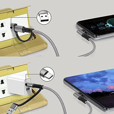 RIIEYOCA 60W USB C to USB C Right Angle USB C Fast Charging Cord