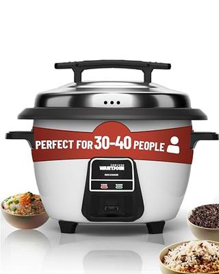 Panasonic 5 Cup (Uncooked) Rice Cooker with Pre-Programmed Cooking Options  for Brown Rice, White Rice, and Porridge or Soup - 1.0 Liter - SR-CN108