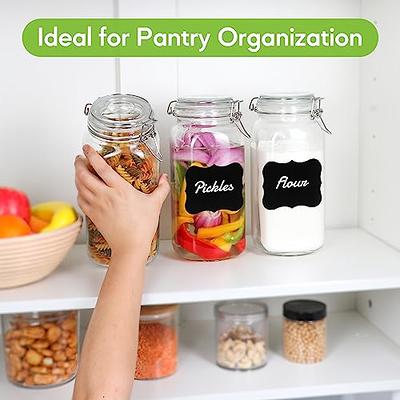 Pantry Organization and Storage Jars Glass Kitchen Food Containers