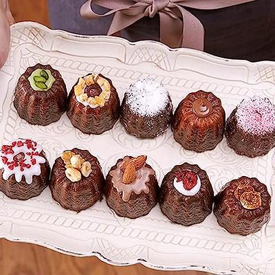 Cavity Silicone Mould Cannele Mould Chocolate Molds Cake Pan Baking Tray  For for Making Cupcake Fondant Mousse Muffin Jelly Ice Pudding(18-Cavity) -  Yahoo Shopping