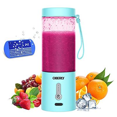 Portable Blender,Personal Blender for Shakes and Smoothies,16 oz Mini  Blender with Six Blades Fruit Juicer,USB Rechargeable Mixer for Travel,Gym,  Camping - Yahoo Shopping