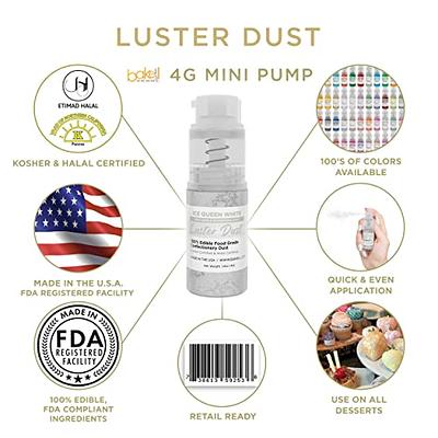 Bakell Pale Gold Edible Luster Dust & Paint, 4 Gram 