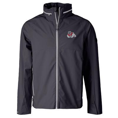 Women's Cutter & Buck Charcoal Louisville Cardinals Vapor Full-Zip Jacket