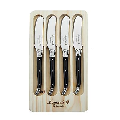 YIFARUBE 5 Pieces Cheese Spreader Knife Set, Mini Serving Tongs, Stainless  Steel Multipurpose Butter Spreader Knives - Yahoo Shopping