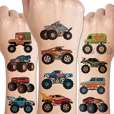 Fun Party Kids Temporary Tattoo Paper Waterproof Non Toxic Cartoon