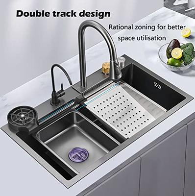 SUS304 Stainless Steel Single Bowl Home Kitchen Sink with a Small