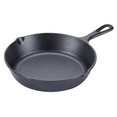 Valor 8 Pre-Seasoned Cast Iron Skillet with Dual Handles