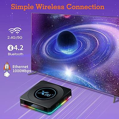 Android 11 X96 Max Plus Ultra S905X4 Dual WiFi Smart TV Box 8K AV1