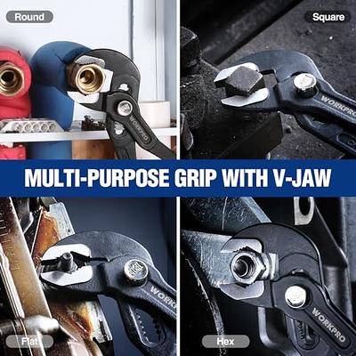 Adjustable Water Pump Plier Comfort Handle Slip Joint Pliers Hand Tools for  Plumber Groove Slip 10 inches 