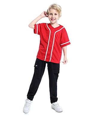  TOPTIE Custom Design Boys Baseball Jersey, Kids Jersey