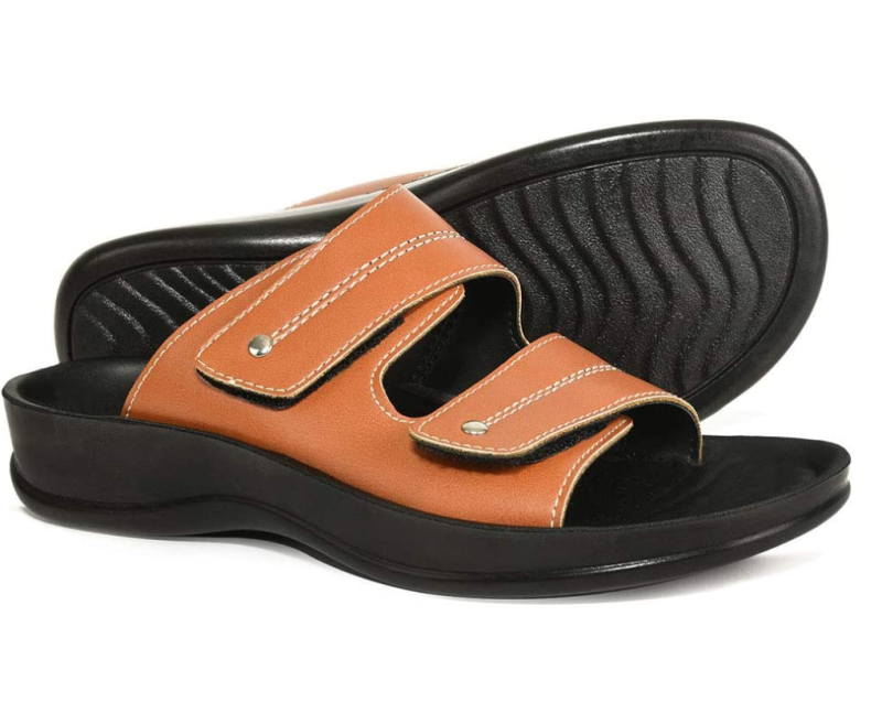 These comfortable orthopedic sandals are an Amazon bestseller