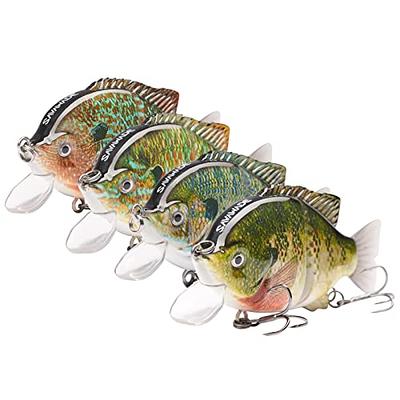  VANZACK 2pcs Bass Lures Fishing Lures for Bass
