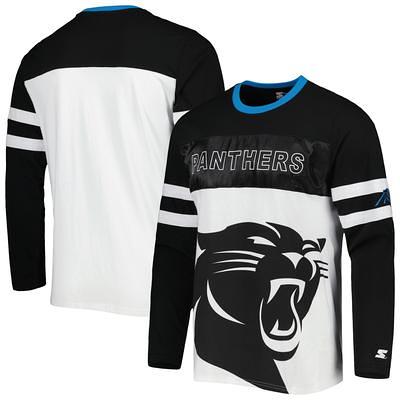 Starter Carolina Panthers Short Sleeve Crew Neck Shirt XXL / Black Mens Sportswear