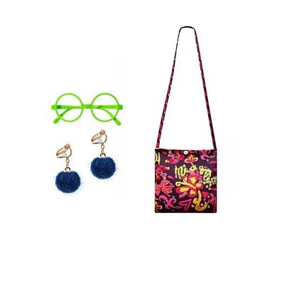 Encanto Purse Maribel Purse Set for Girls Maribel Earrings,Maribel Bag Mirabel Accessories Encanto for Kids Cosplay