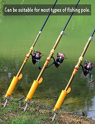 CAIGAO Rod Holders for Bank Fishing, Fishing Pole Holder Ground