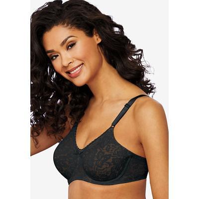 Roaman's Women's Plus Size Bra Cami with Adjustable Straps Stretch