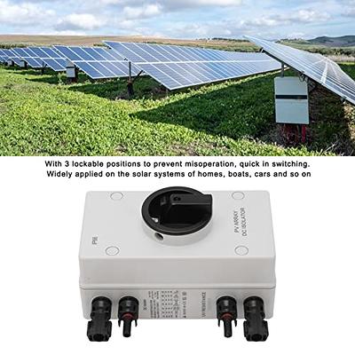 News - What is a Solar Panel DC Isolator Switch? - Slocable