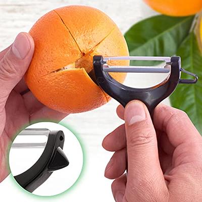 LHS Vegetable Peeler for Kitchen, Stainless Steel Potato Peeler with Sharp  Blades, Y peelers with Ergonomic Handle for Veggie, Carrot, All Fruit -  Yahoo Shopping