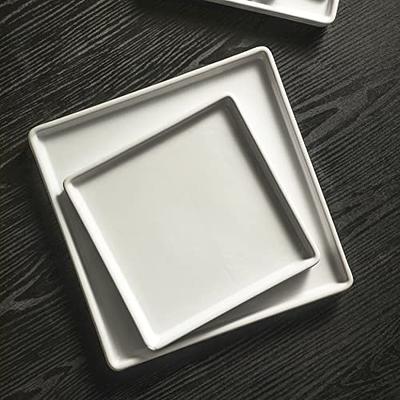 MALACASA Blance Marble Grey 32 Piece Dinnerware Set