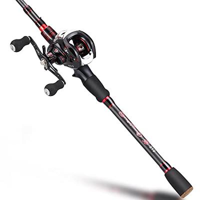 FISHAPPY Carbon Fiber Surf Rod Saltwater Surf Spinning Fishing Rod with  Seaguide Reel Seat (9' - 2 Piece) : Sports & Outdoors 