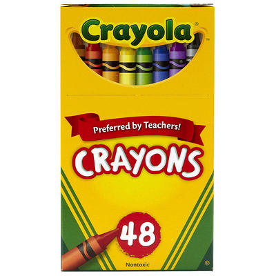 Crayola Bulk Crayons, Yellow, Regular Size, 12 Per Box, Set Of 12