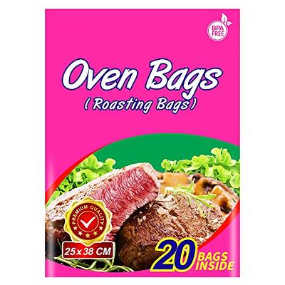 20Counts Oven Bags, Cooking Roasting Bags for Meats Chicken Fish