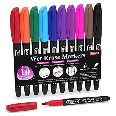  CUHIOY Pastel Chalk Markers for Blackboard, 8 Color Liquid Dry  Erase Marker for Chalkboard, Erasable 6mm Reversible Tip Drawing Chalk for  Display DIY Windows Glass Kids Painting - Gifts for